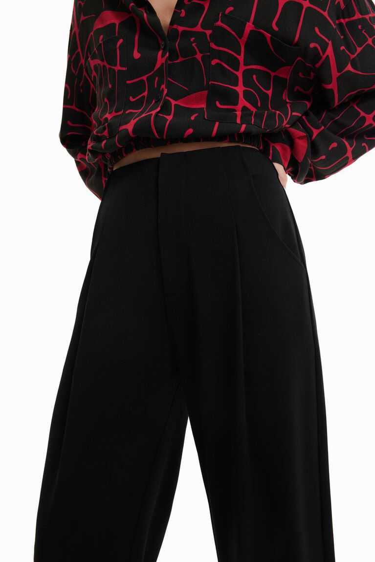 Leggins Desigual Cropped slouchy trousers Mujer | DSC068394