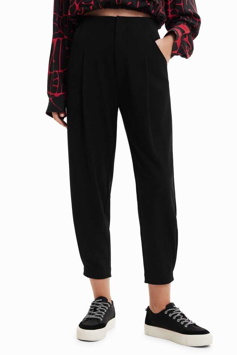 Leggins Desigual Cropped slouchy trousers Mujer | DSC068394