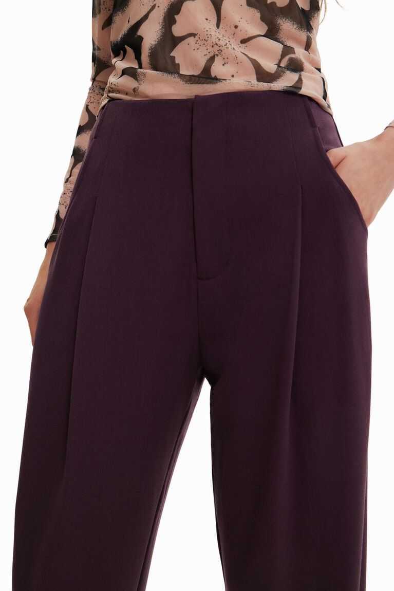 Leggins Desigual Cropped slouchy trousers Mujer | PBM389275