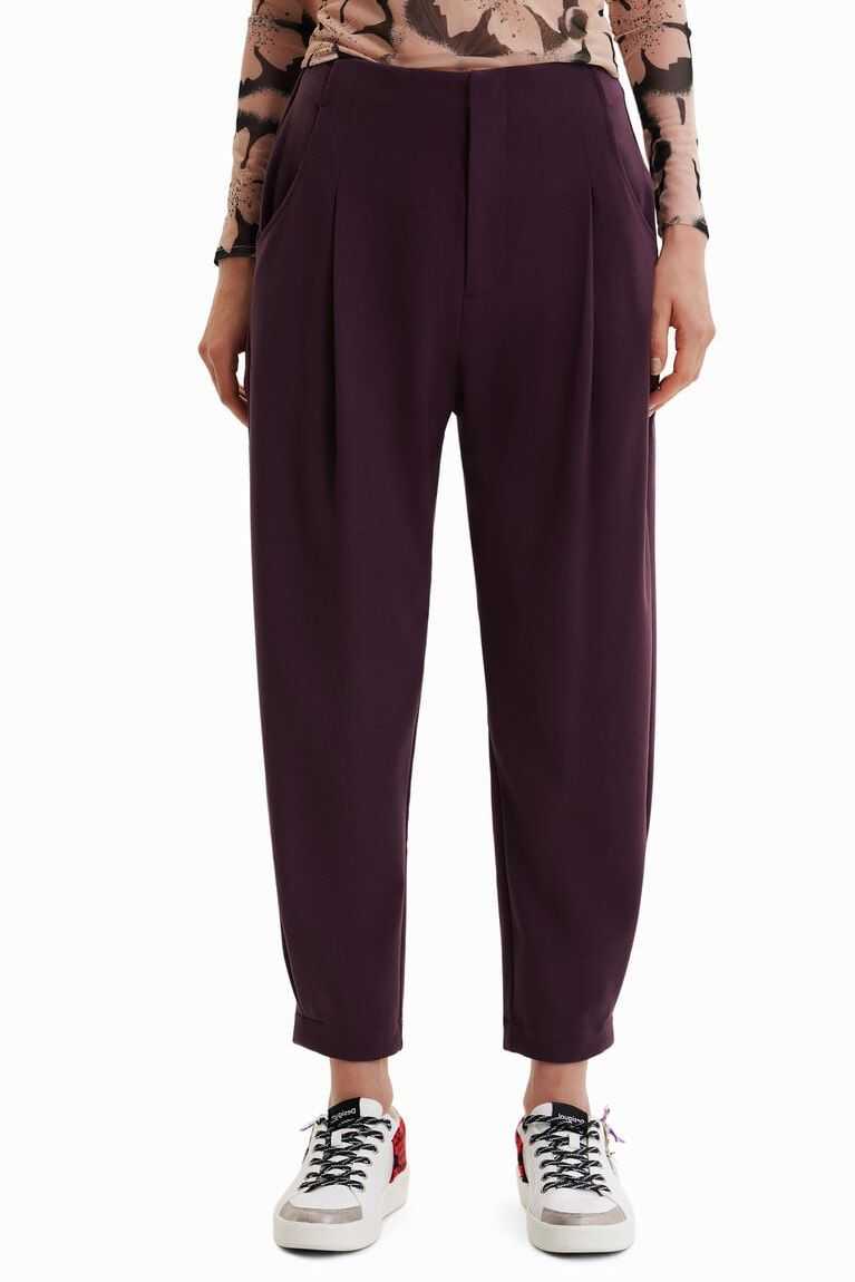 Leggins Desigual Cropped slouchy trousers Mujer | PBM389275