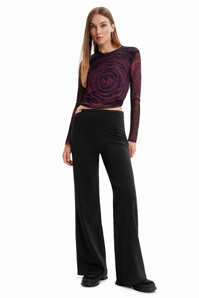 Leggins Desigual Cut-out chain trousers Mujer | QJF432051