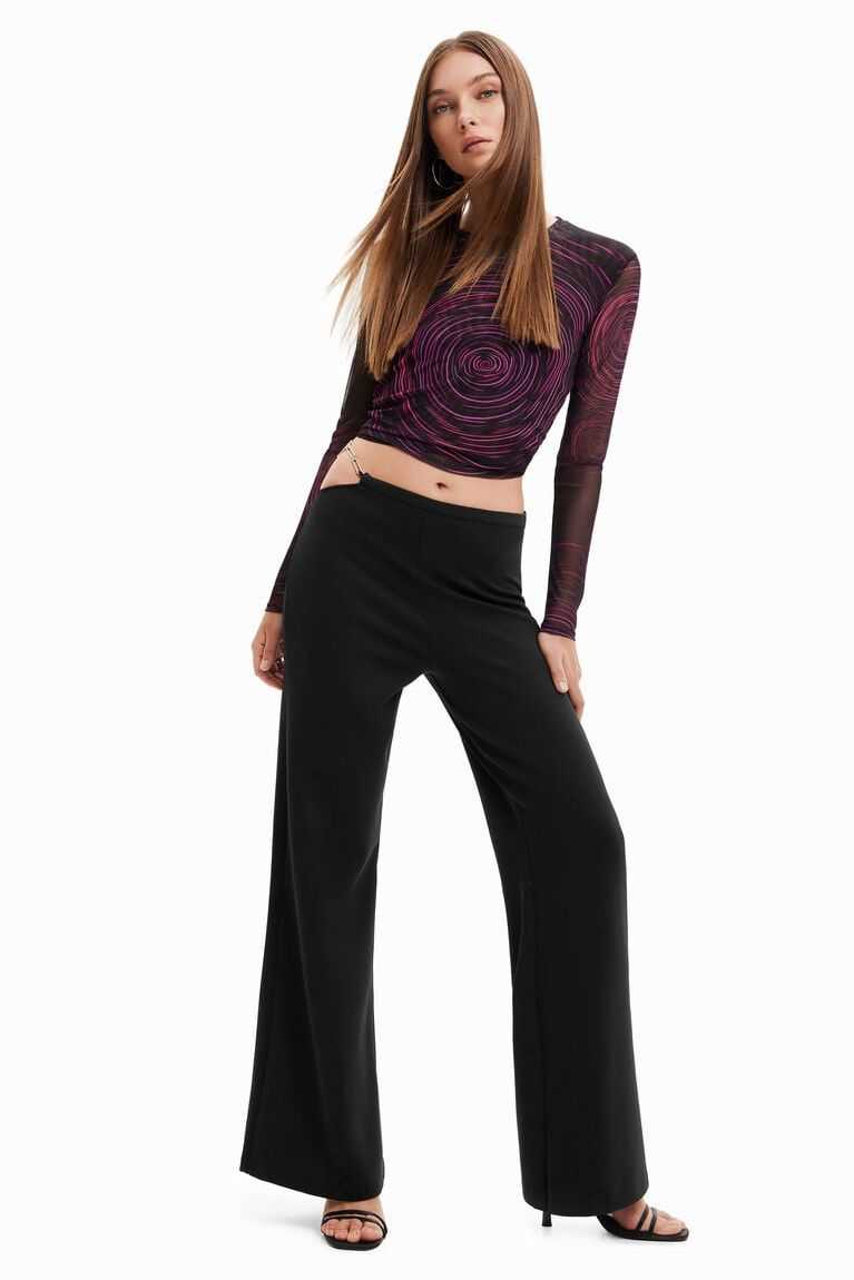 Leggins Desigual Cut-out chain trousers Mujer | QJF432051