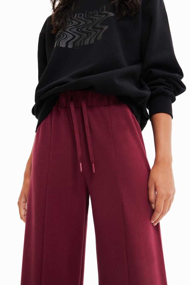 Leggins Desigual Fine-knit culotte trousers Mujer | FTZ634587