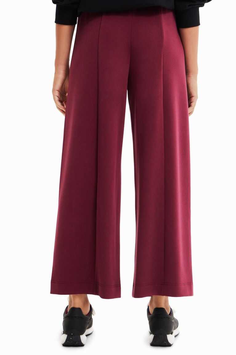 Leggins Desigual Fine-knit culotte trousers Mujer | FTZ634587