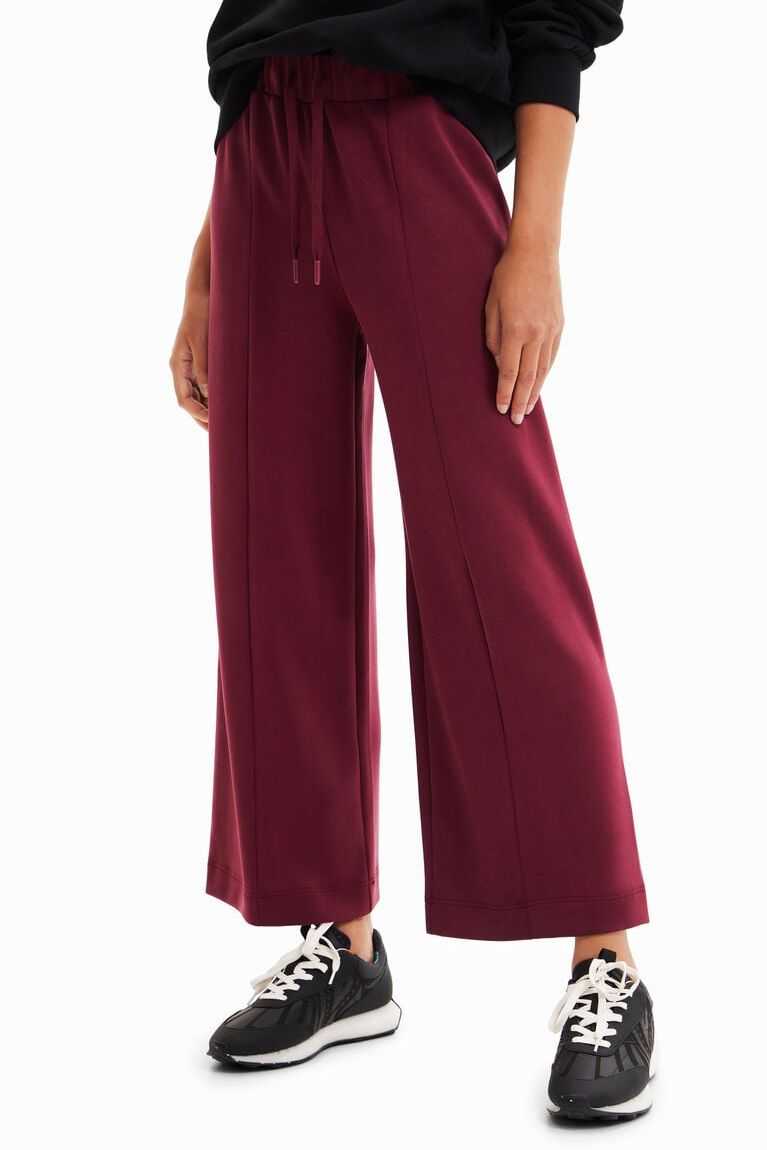 Leggins Desigual Fine-knit culotte trousers Mujer | FTZ634587