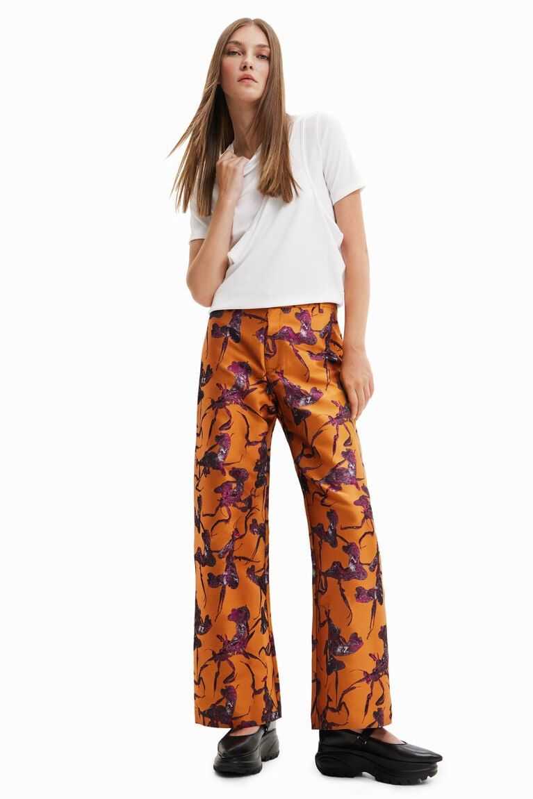 Leggins Desigual Maitrepierre jacquard culottes Mujer | QDX982370