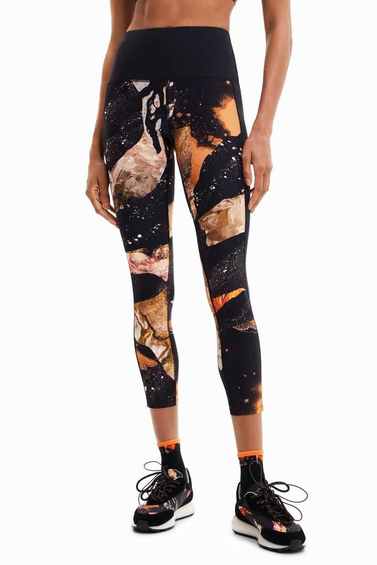 Leggins Desigual Mineral-effect print Mujer | YPC918354