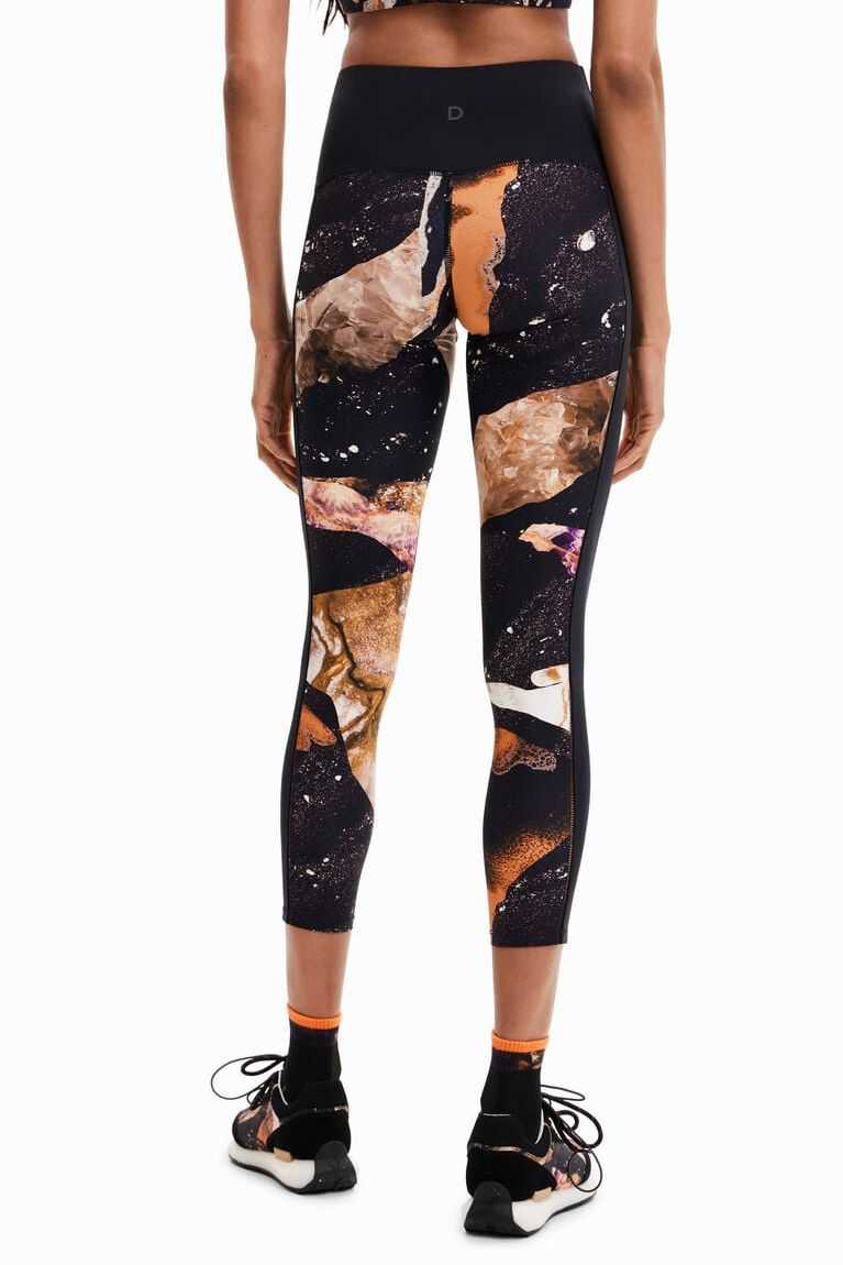 Leggins Desigual Mineral-effect print Mujer | YPC918354