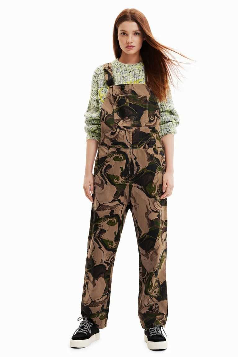 Leggins Desigual Psychedelic camouflage dungarees Mujer | DMW168920