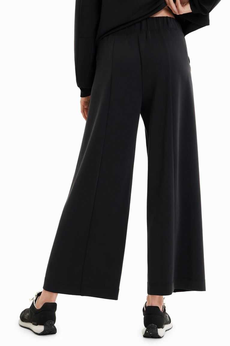 Leggins Desigual Soft-touch wide-leg trousers Mujer | NHG035196