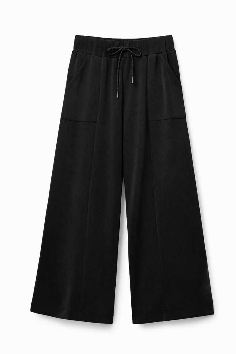 Leggins Desigual Soft-touch wide-leg trousers Mujer | NHG035196