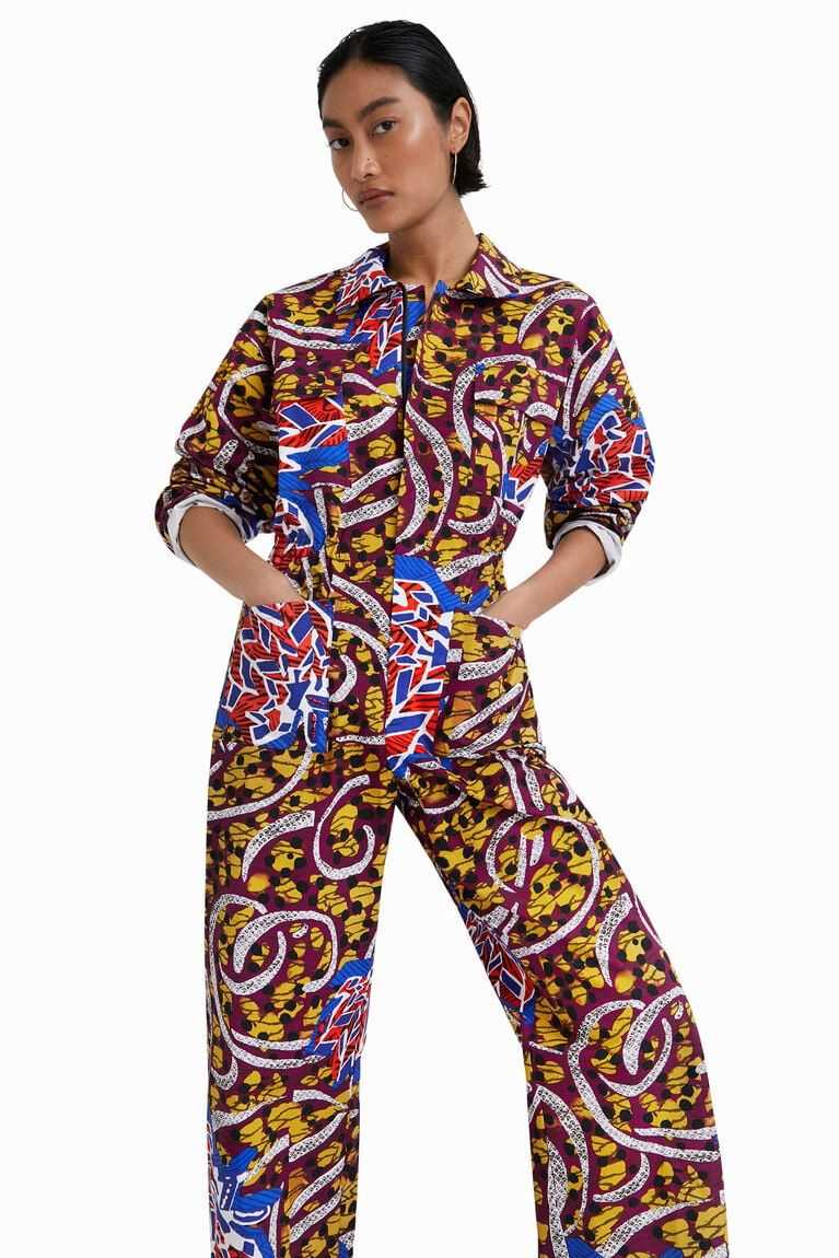 Leggins Desigual Stella Jean long jumpsuit Mujer | DGH198634