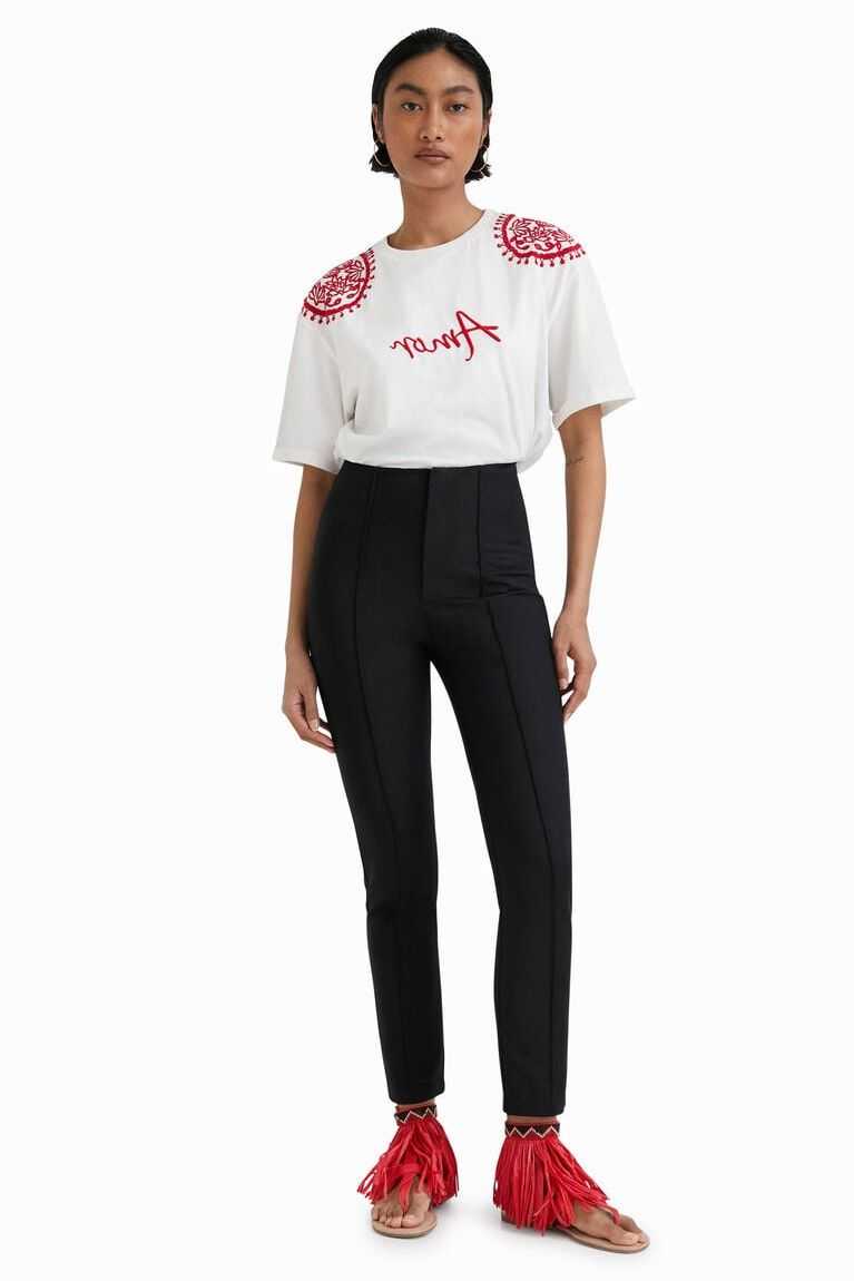 Leggins Desigual Stella Jean slim trousers Mujer | KEL231054