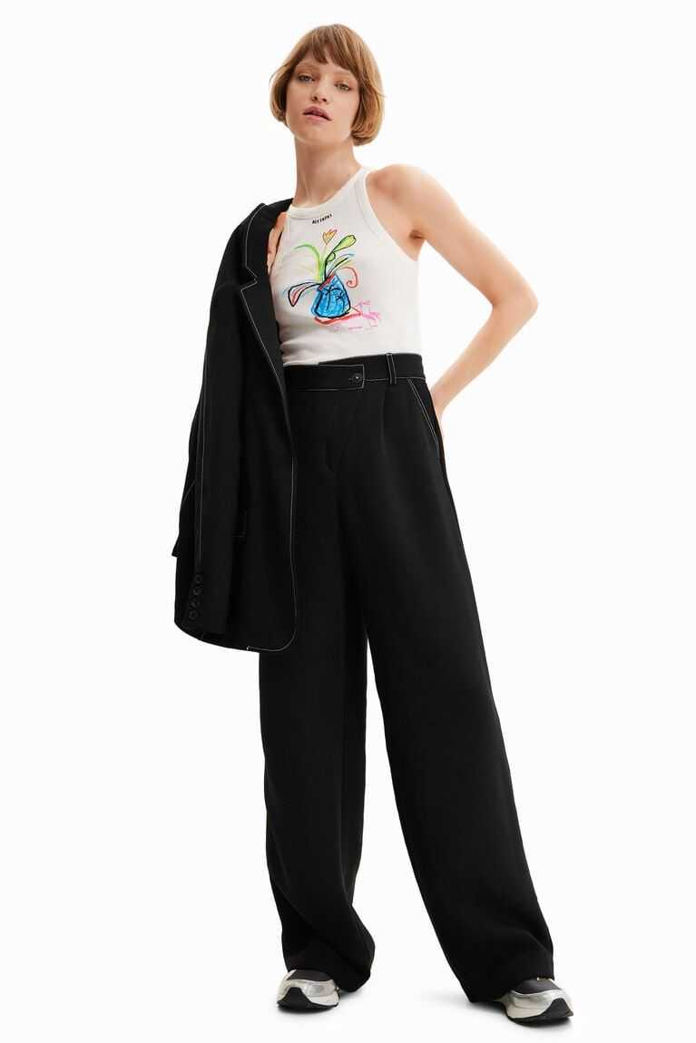 Leggins Desigual Trousers Mujer | XVT729815