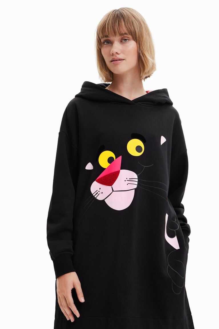 Mono Desigual Corta Pink Panther sweatshirt Mujer | DAL168093