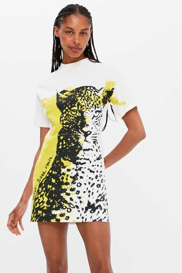 Mono Desigual Corta feline Mujer | DOT764025