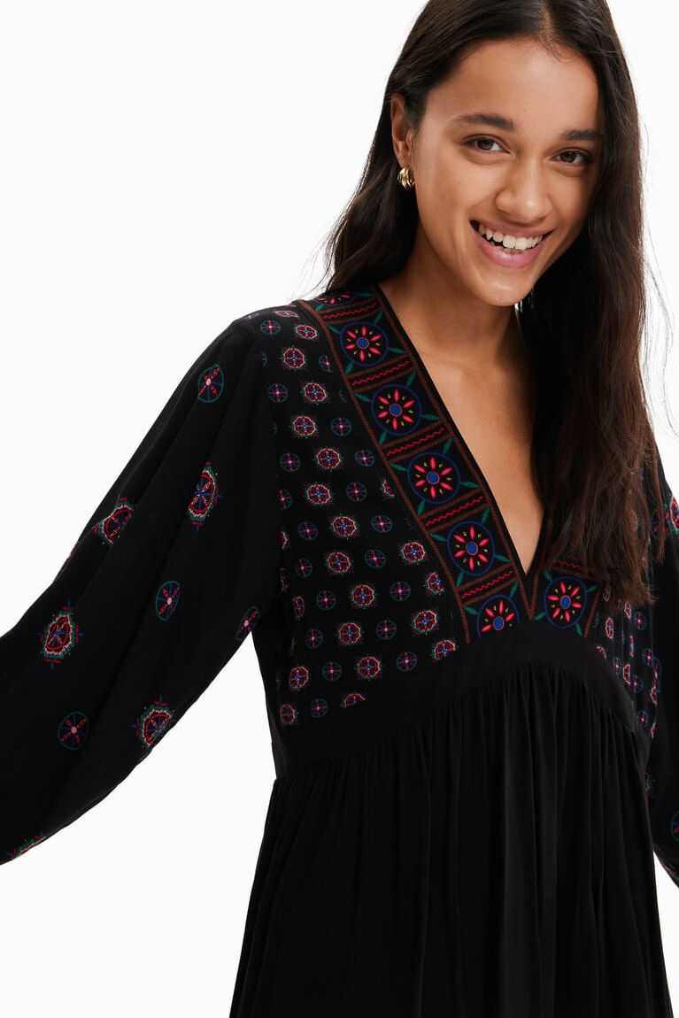 Mono Desigual Ethnic-print short Mujer | FOX608957