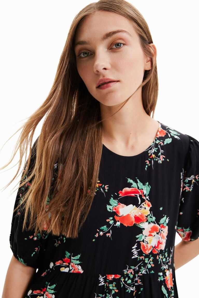 Mono Desigual Floral midi Mujer | MES269341