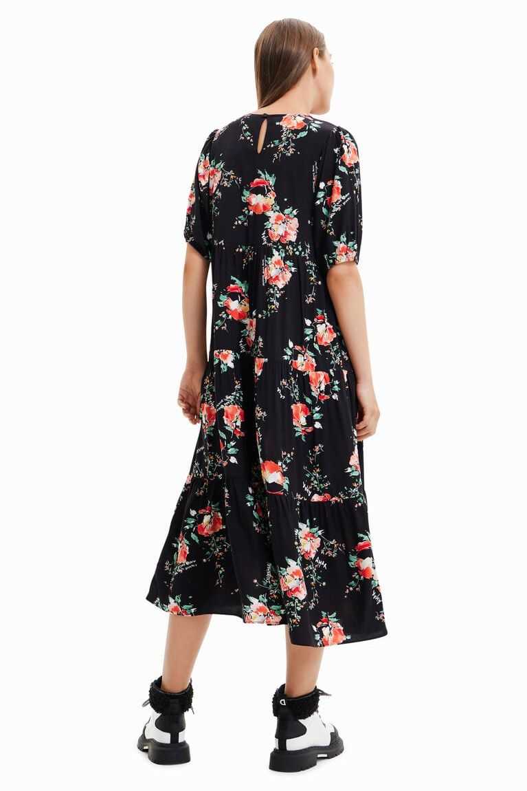 Mono Desigual Floral midi Mujer | MES269341