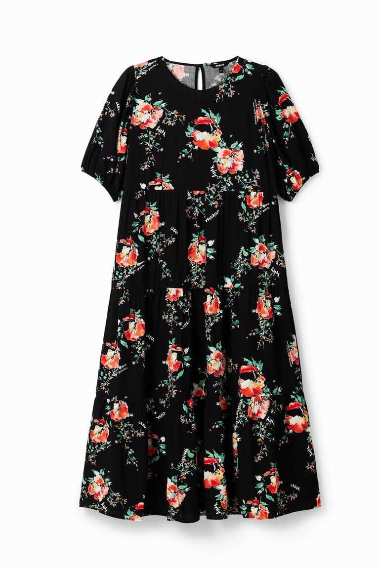 Mono Desigual Floral midi Mujer | MES269341