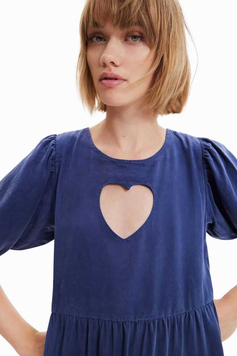 Mono Desigual Heart midi Mujer | FXP953670