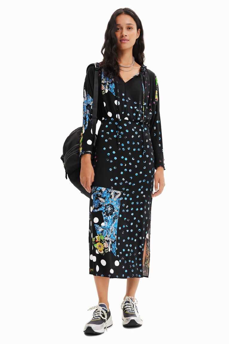 Mono Desigual Polka dot midi Mujer | HXL465298