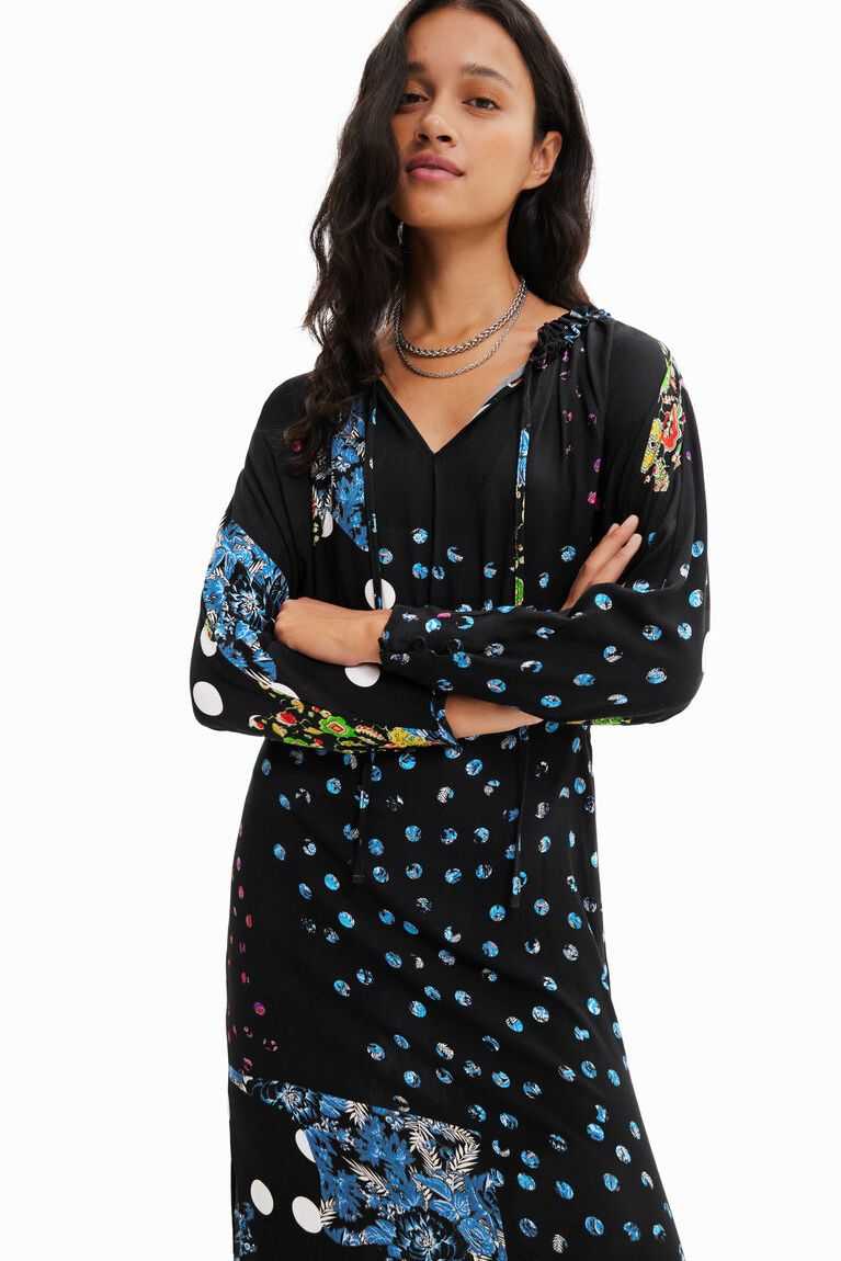 Mono Desigual Polka dot midi Mujer | HXL465298