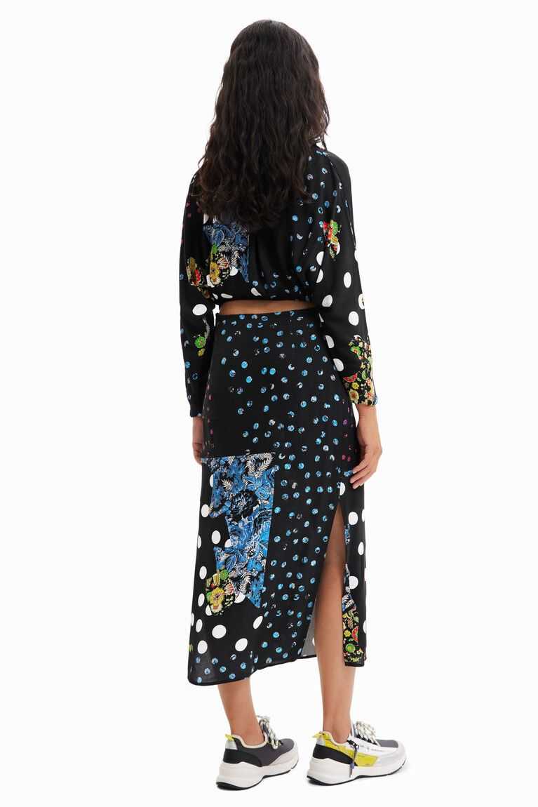 Mono Desigual Polka dot midi Mujer | HXL465298