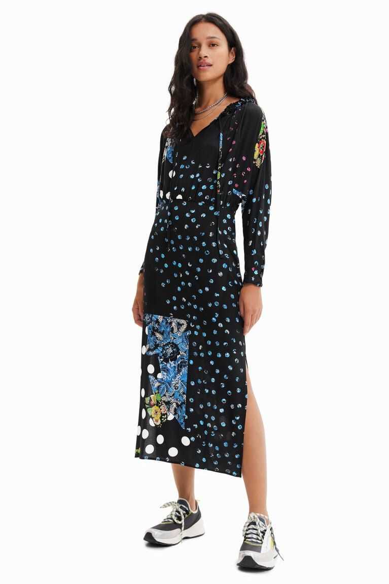 Mono Desigual Polka dot midi Mujer | HXL465298