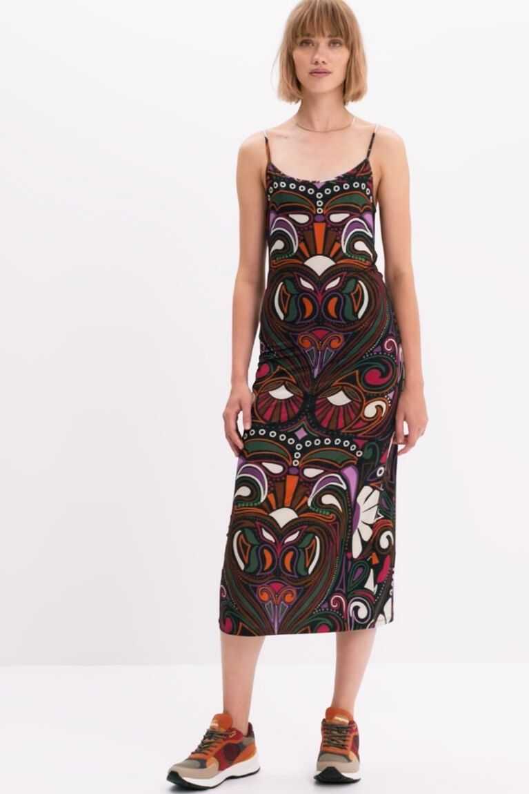 Mono Desigual Retro midi Mujer | LJQ031462