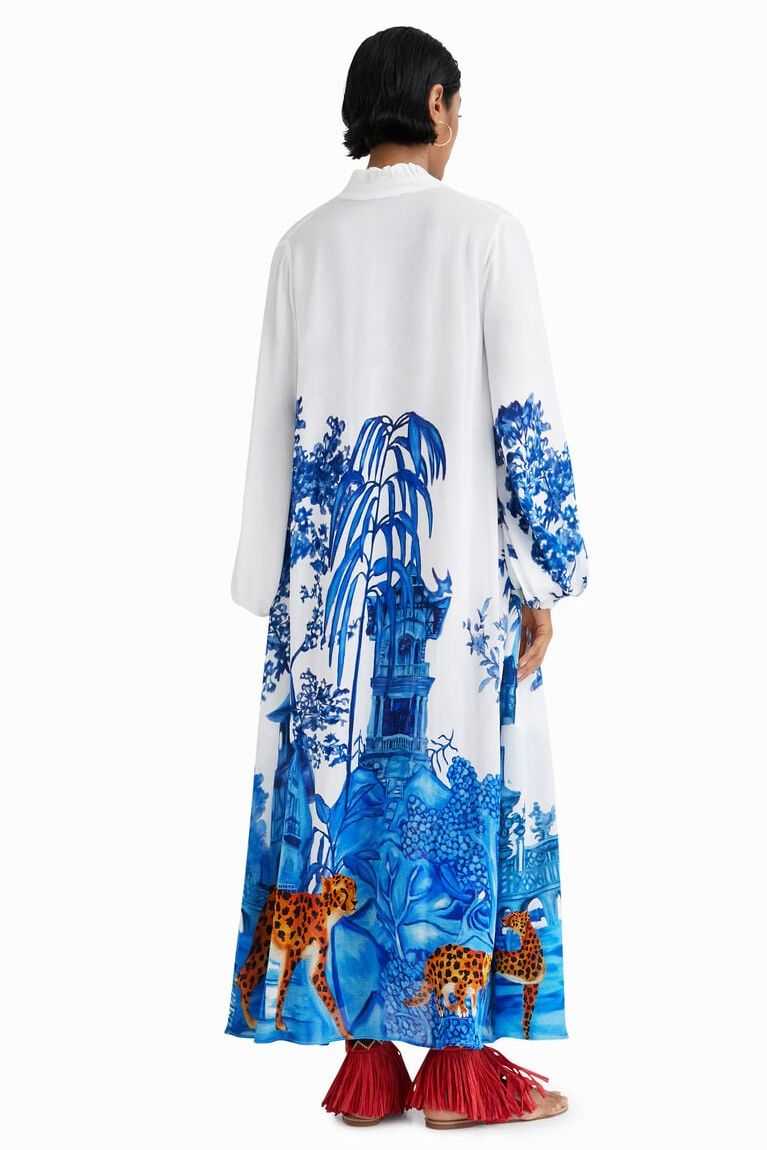 Mono Desigual Stella Jean long kaftan Mujer | SOL195623