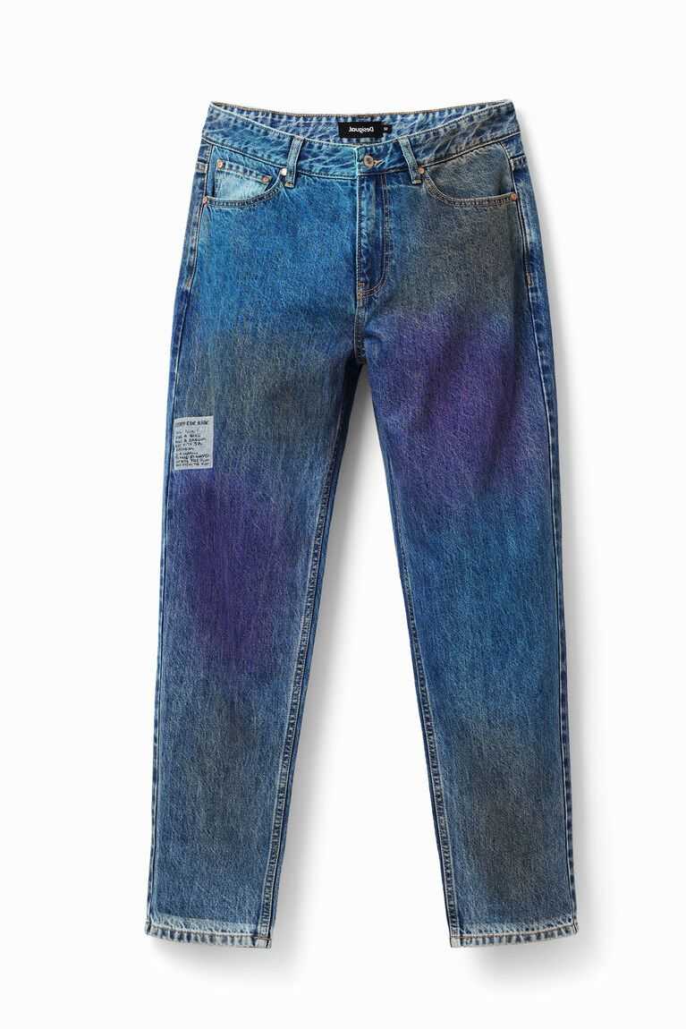 Pantalones Desigual Directo distressed jeans Hombre | BDP872130