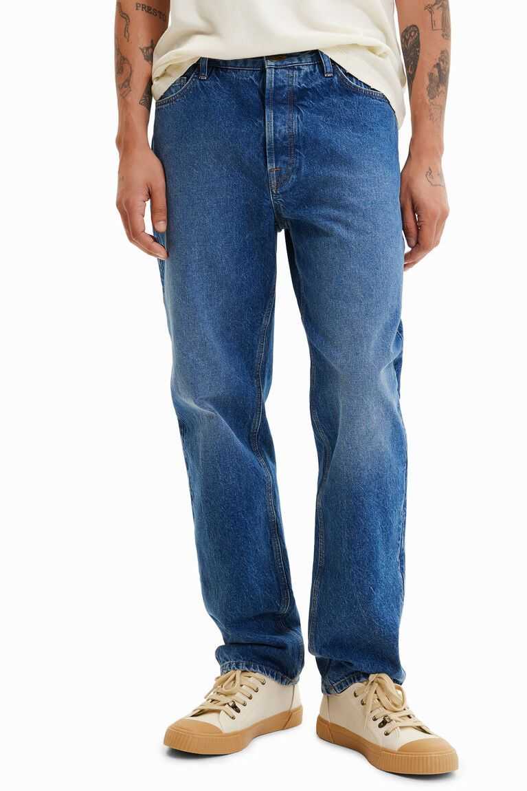 Pantalones Desigual Directo jeans Hombre | RSQ639471