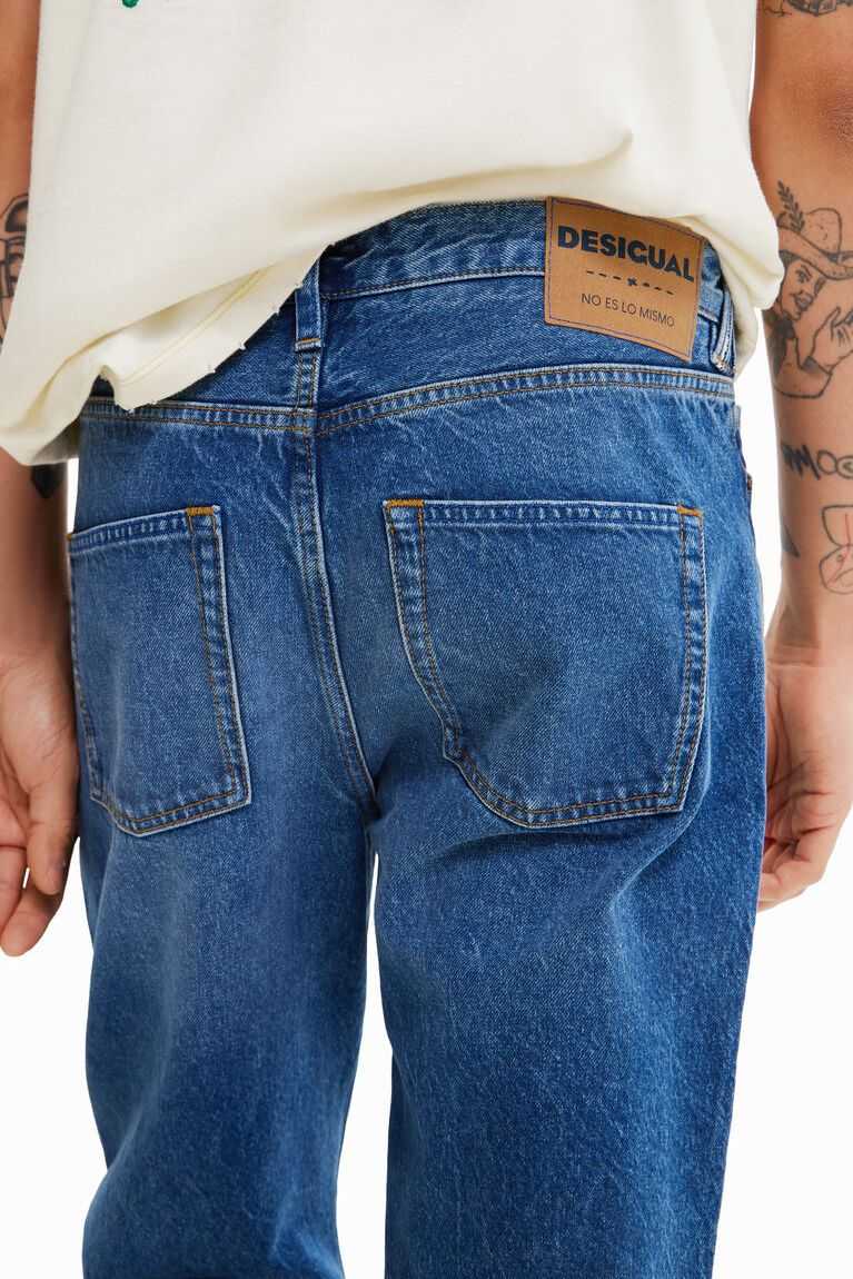 Pantalones Desigual Directo jeans Hombre | RSQ639471