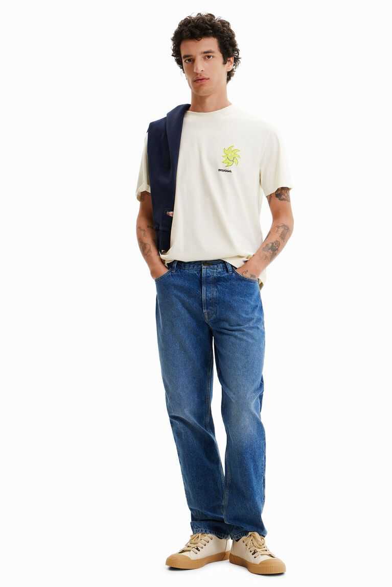 Pantalones Desigual Directo jeans Hombre | RSQ639471