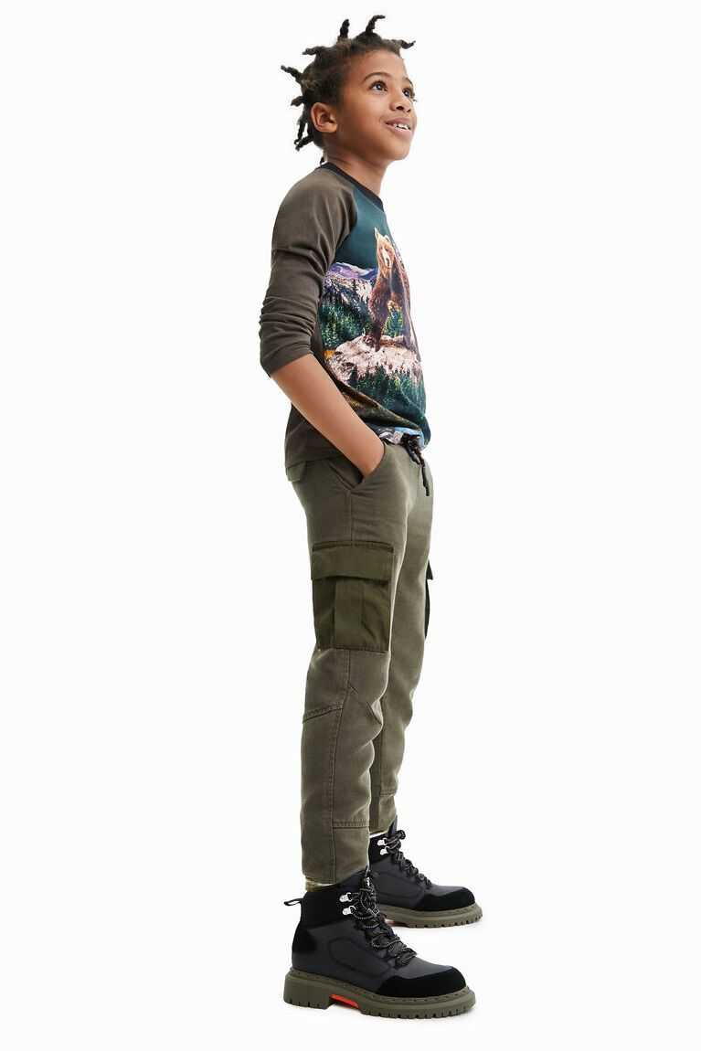 Pantalones Desigual Drawstring cargo trousers Niño | REJ209847