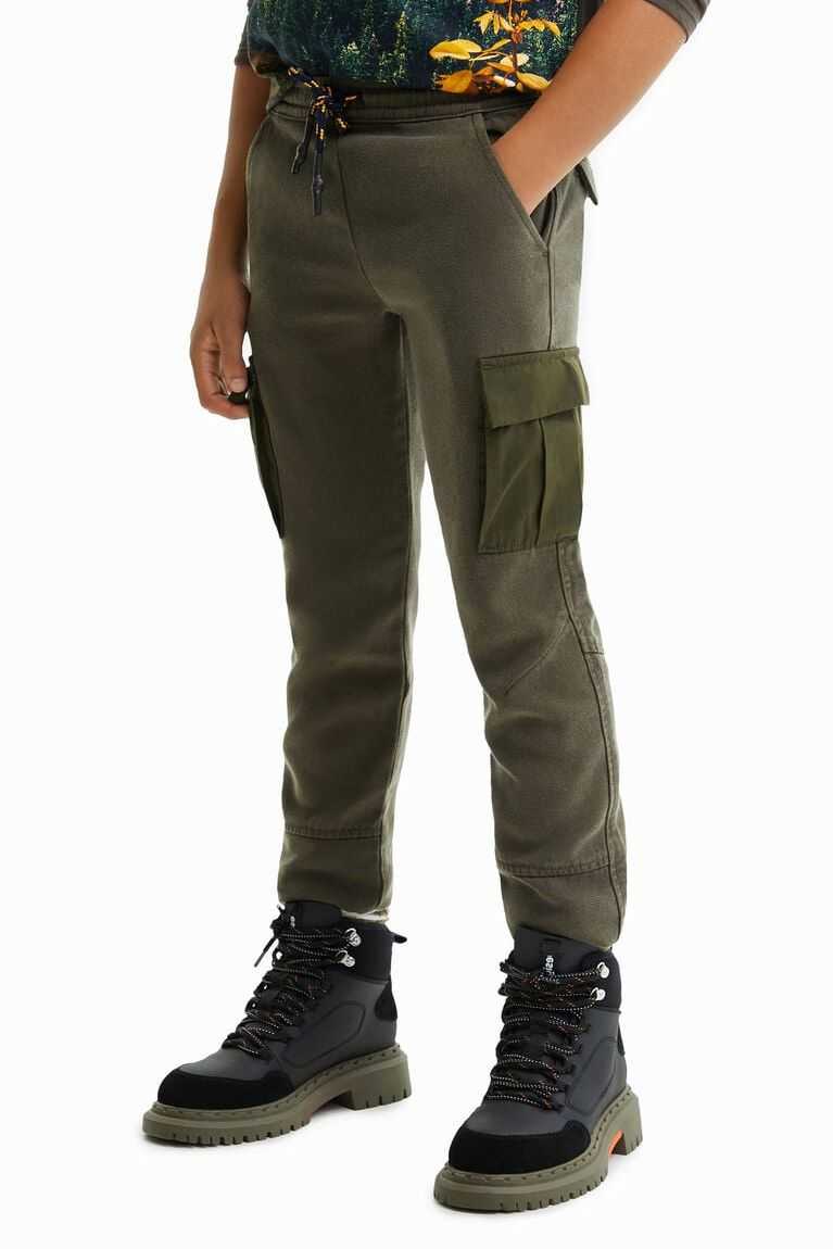 Pantalones Desigual Drawstring cargo trousers Niño | REJ209847