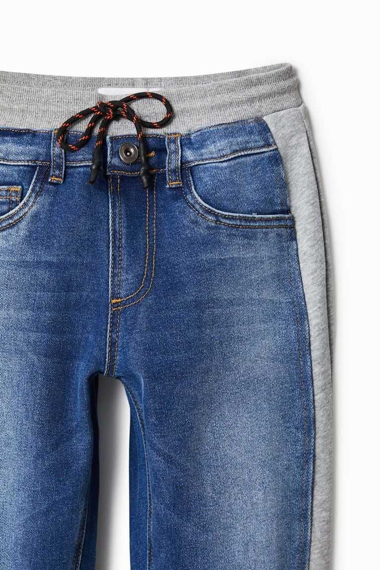 Pantalones Desigual Híbrido denim jogger trousers Niño | BTZ627581