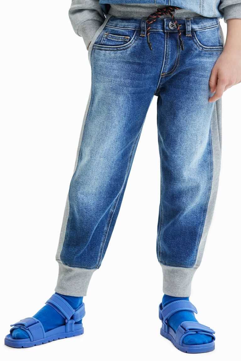 Pantalones Desigual Híbrido denim jogger trousers Niño | BTZ627581