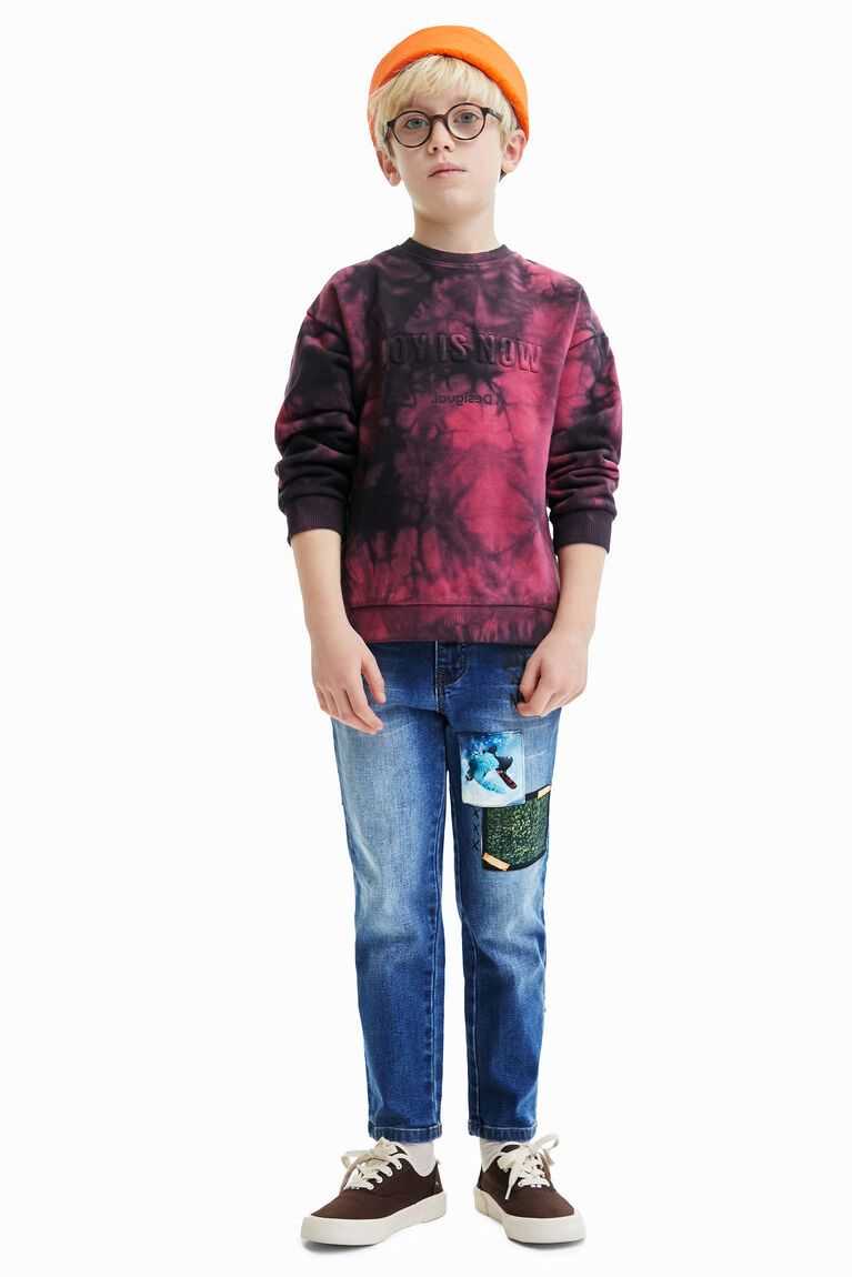 Pantalones Desigual Jeans with photographic patches Niño | NOL793540