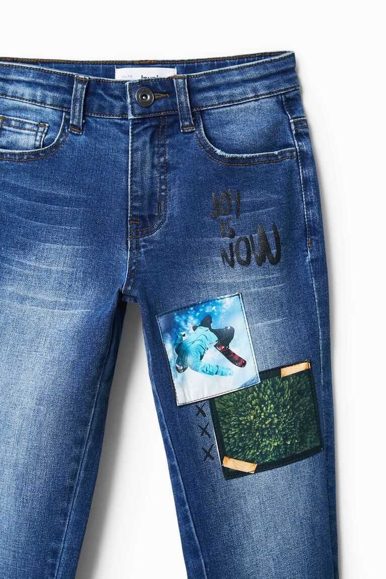 Pantalones Desigual Jeans with photographic patches Niño | NOL793540