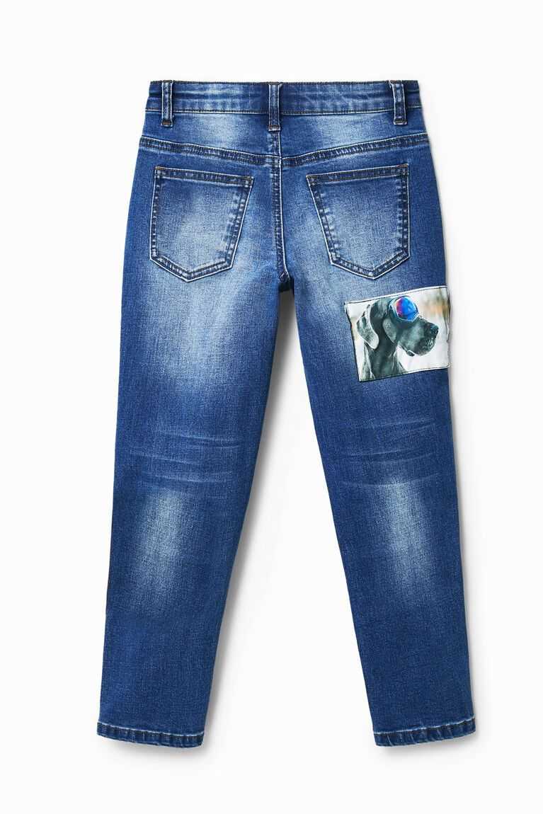 Pantalones Desigual Jeans with photographic patches Niño | NOL793540