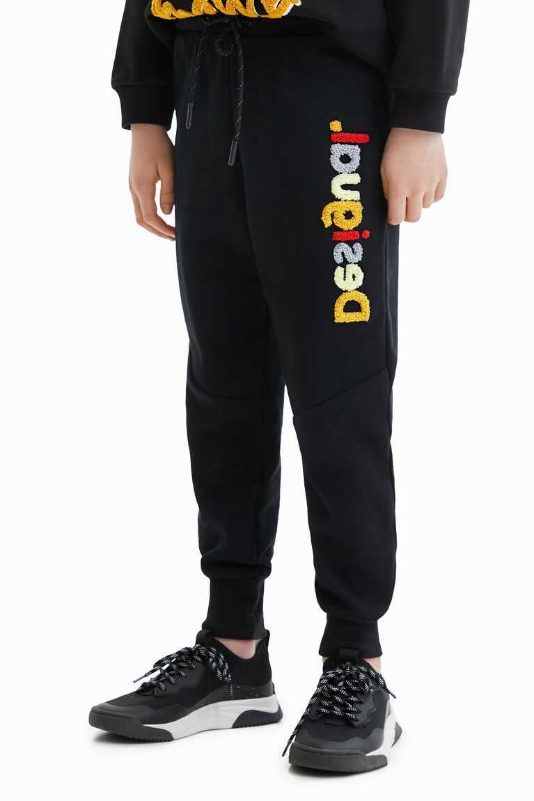 Pantalones Desigual Logo joggers Niño | WCG201657