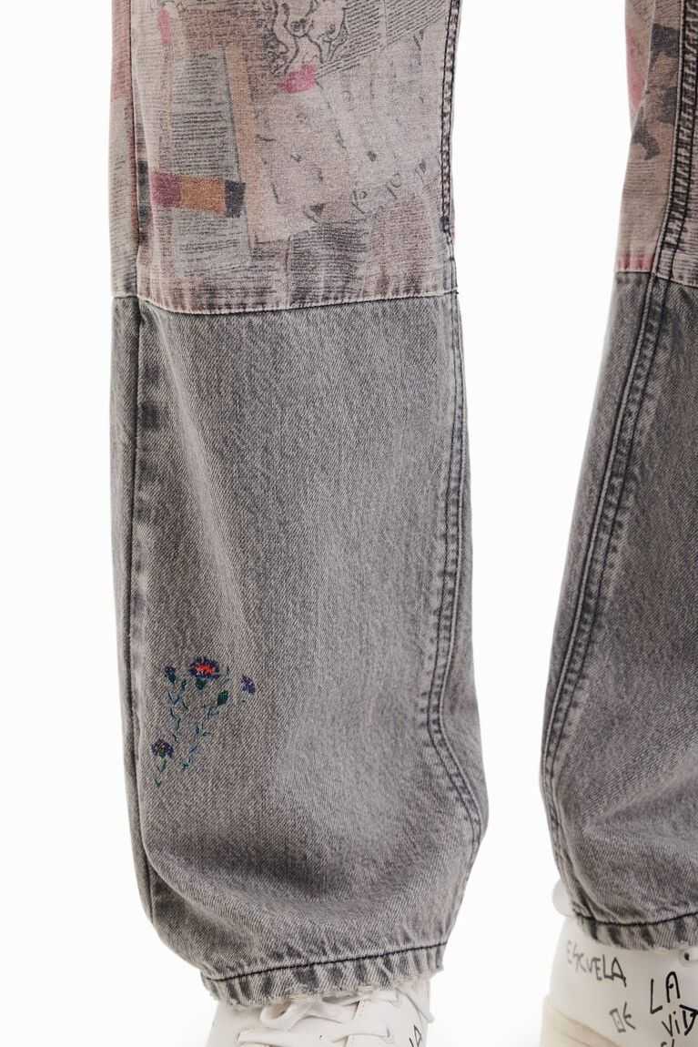 Pantalones Desigual Newspaper comfort jeans Hombre | RYL312089