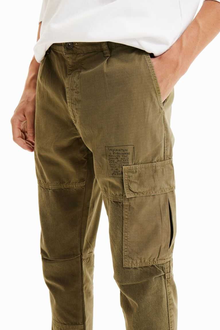 Pantalones Desigual Patchwork cargo trousers Hombre | ENF926057