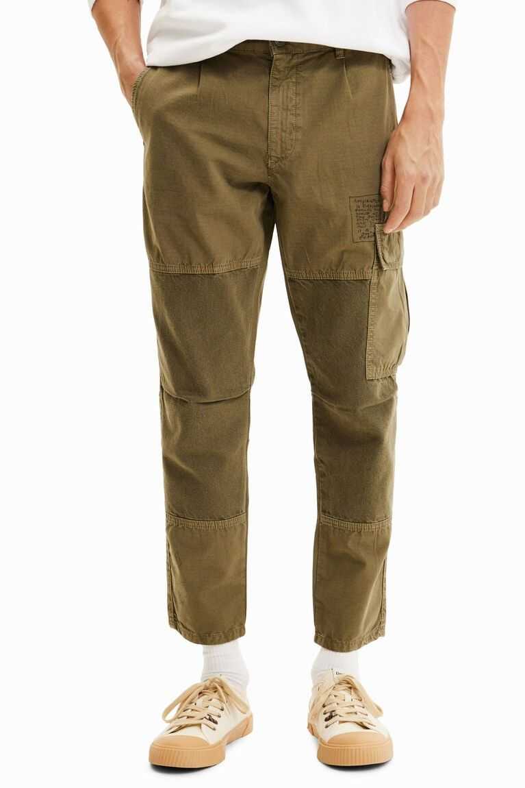 Pantalones Desigual Patchwork cargo trousers Hombre | ENF926057