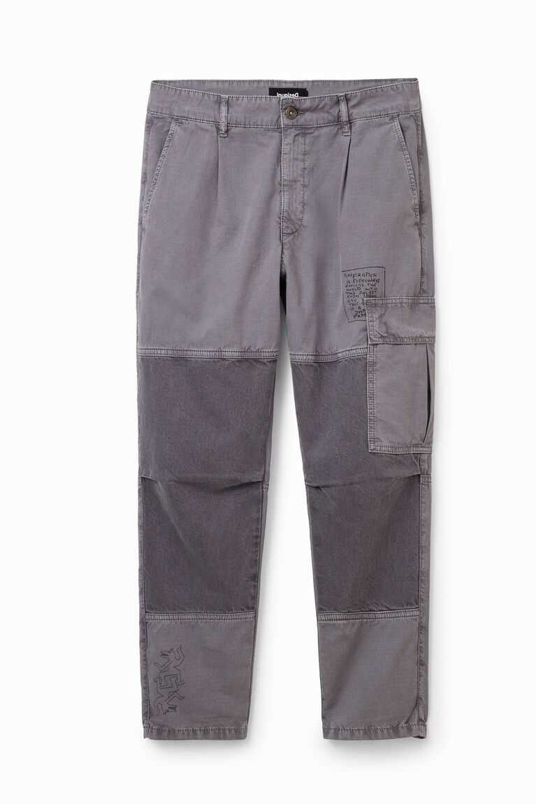 Pantalones Desigual Patchwork cargo trousers Hombre | MLJ291408