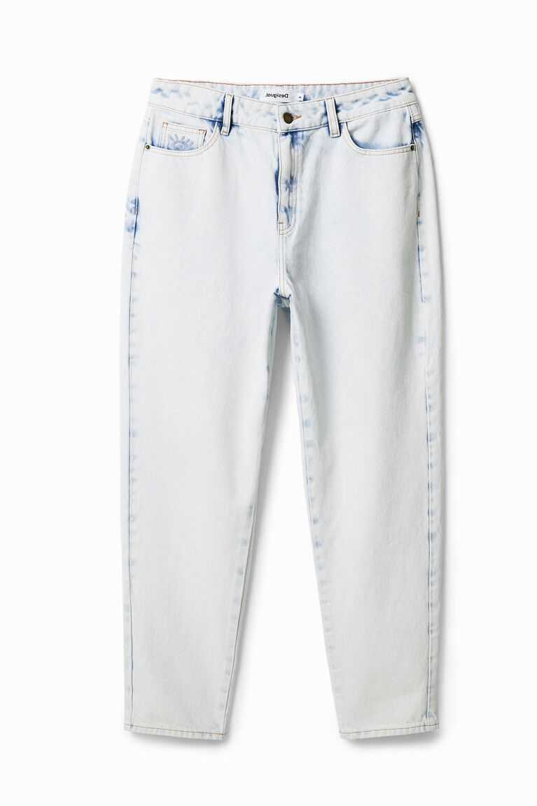 Pantalones Desigual Relaxed jeans with print Hombre | PUV816027