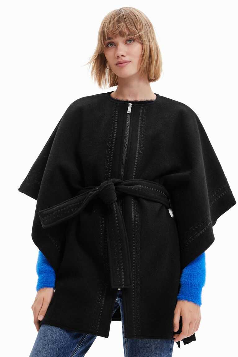 Ponchos Desigual Embroidered Mujer | JQU839502