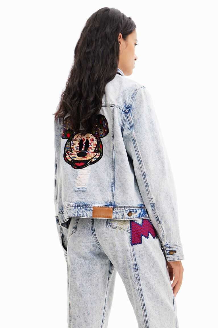 Prendas De Punto Desigual Disney's Mickey Mouse denim jacket Mujer | HKT436259